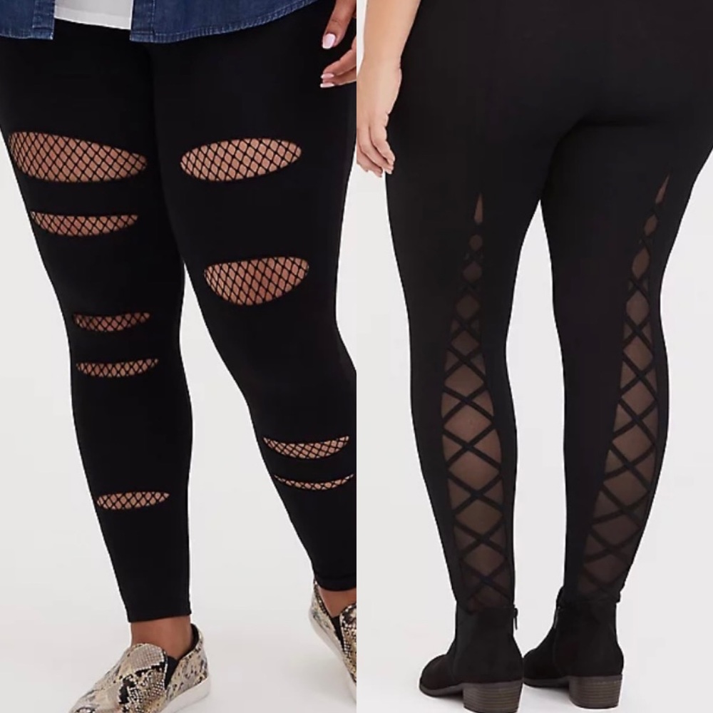 Torrid Black Leggings (2 pairs)